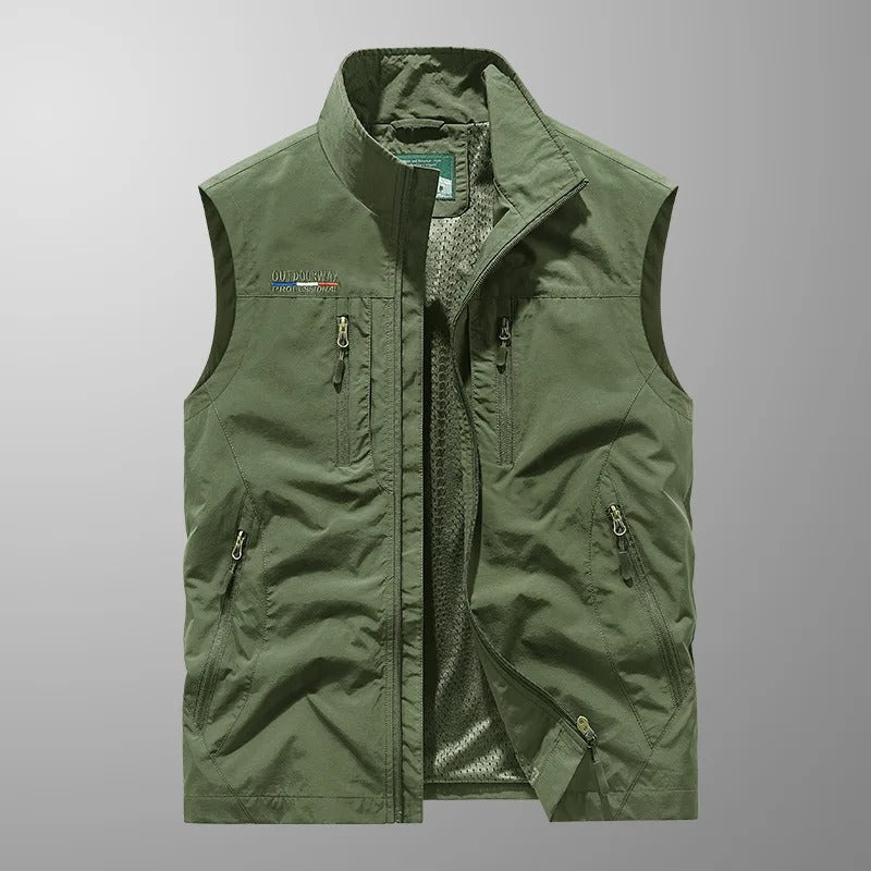 Kasper™ – Breathable Cargo Vest with Smart Pockets