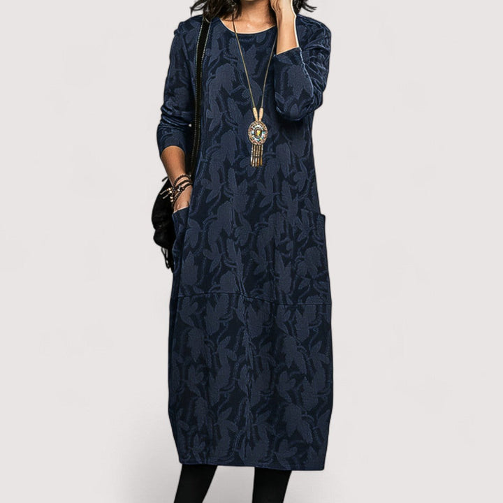 Suzine™ | Warm winter dress with elegant cut