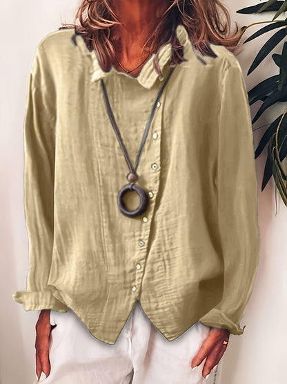 Paige - Long Sleeve Button Up Shirt