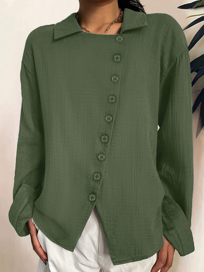 Paige - Long Sleeve Button Up Shirt