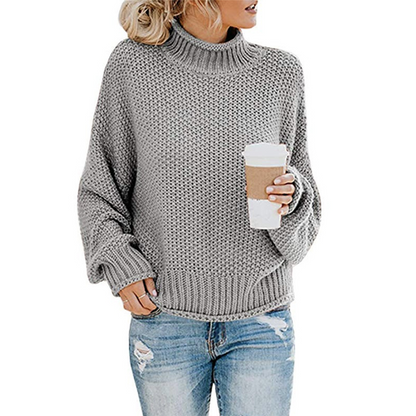 Ellie - Snug Turtleneck Pullover