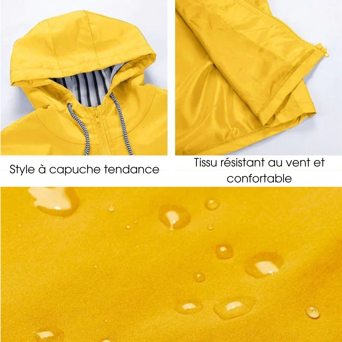 Amelie™ | Waterproof and Windproof Jacket