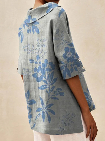 Bettina |  Elegant linen Blouse