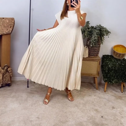 Justine | Striped Midi Dress