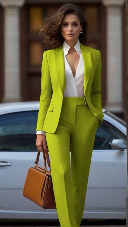 Emma - Comfortable and stylish blazer and trousers set