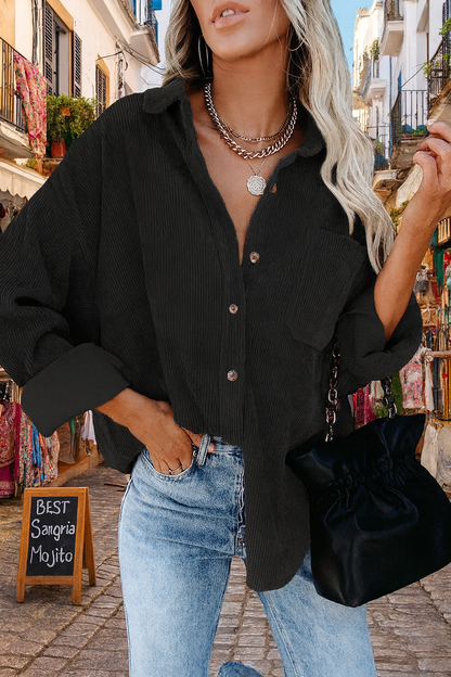 Maria |  Oversized Autumn Blouse