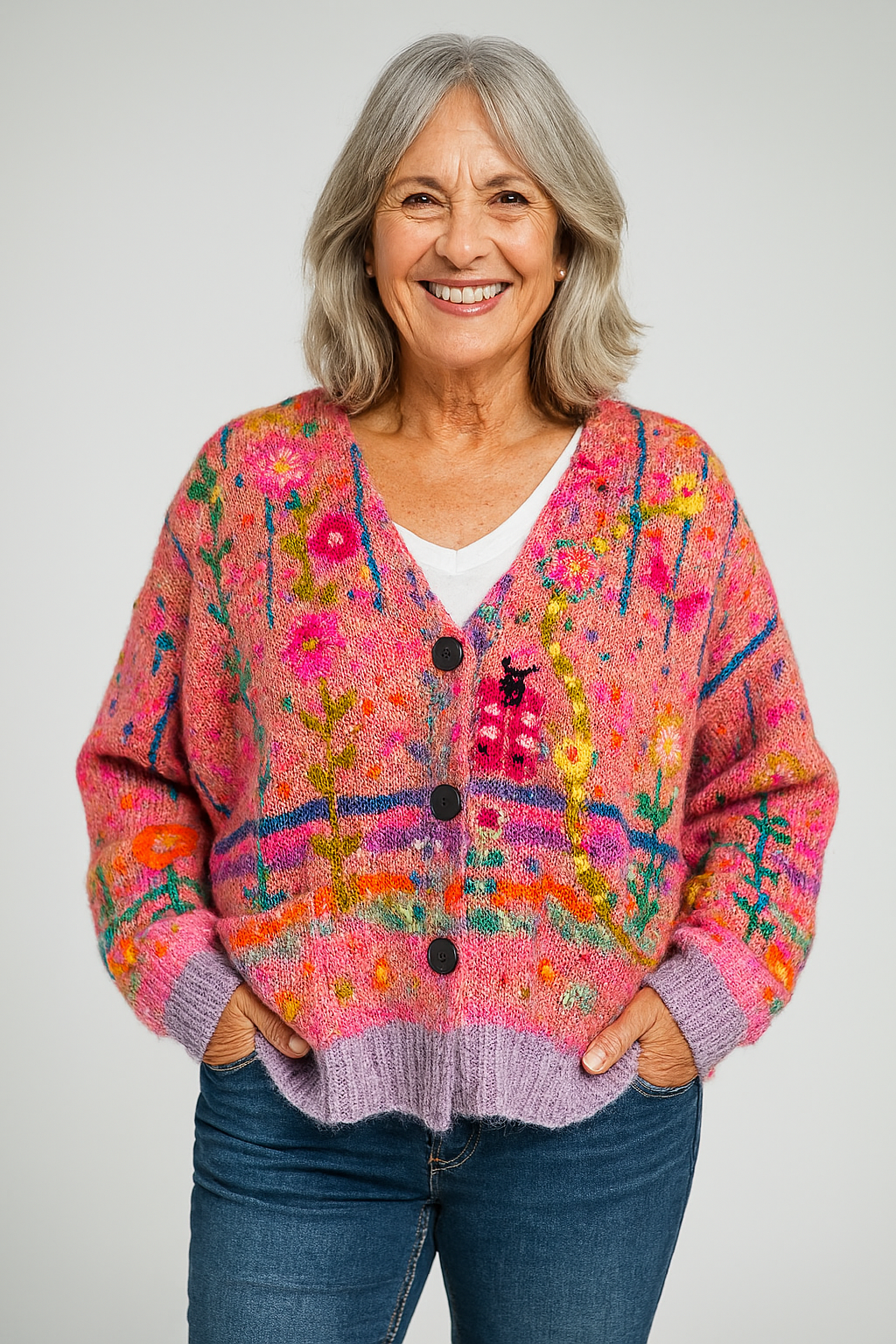 Evie™ | Bloom Knit Cardigan