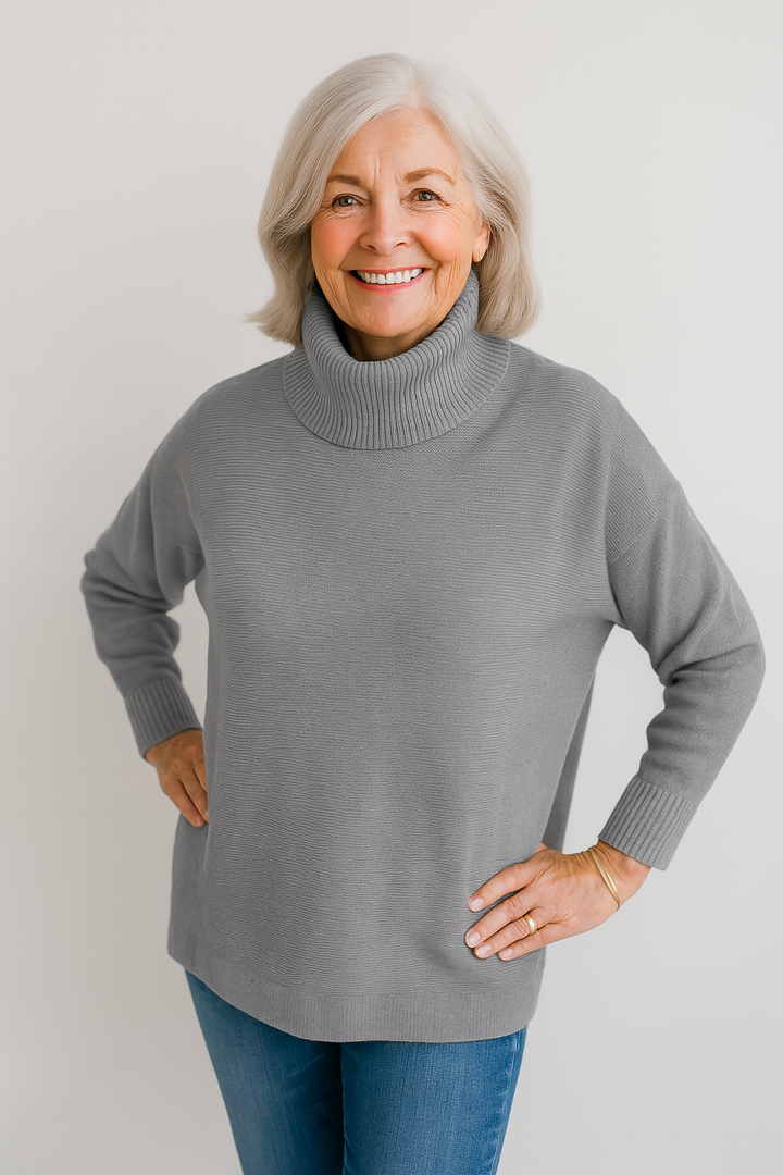Liss™ - Cozy Turtleneck Sweater