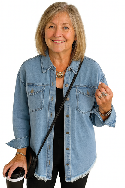 Arlena | Classic Everyday Denim Jacket