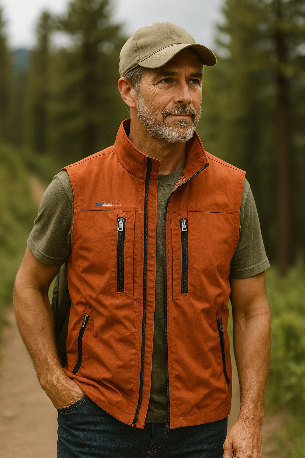 Kasper™ – Breathable Cargo Vest with Smart Pockets