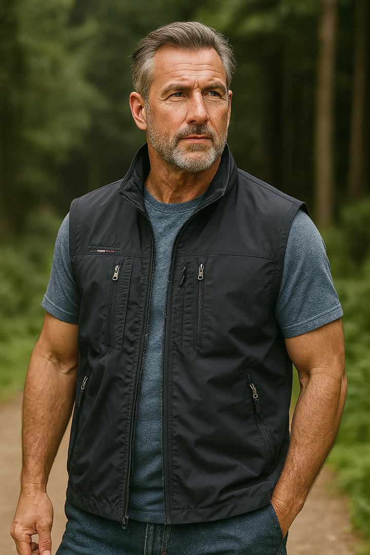 Kasper™ – Breathable Cargo Vest with Smart Pockets