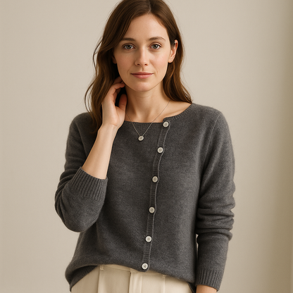 Helena | Knitted Cashmere Cardigan