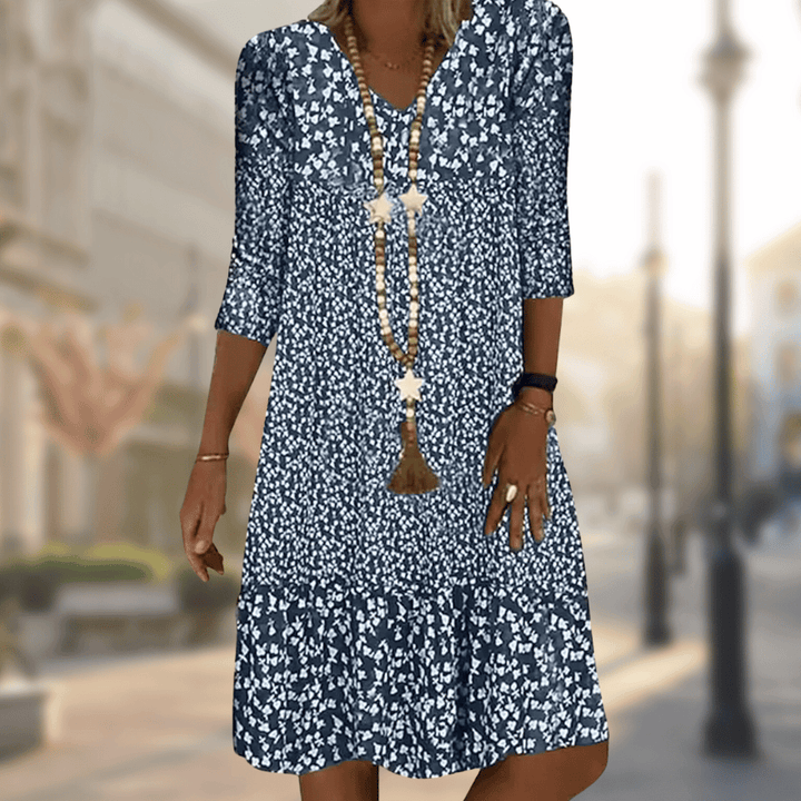 Ursula – Floral Print Midi Dress