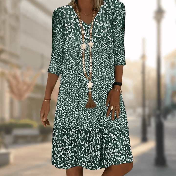 Ursula – Floral Print Midi Dress