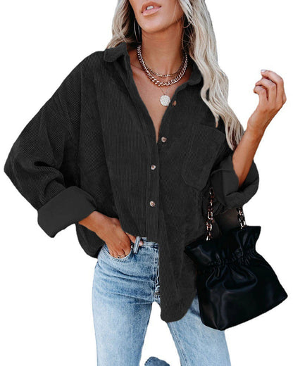 Maria |  Oversized Autumn Blouse