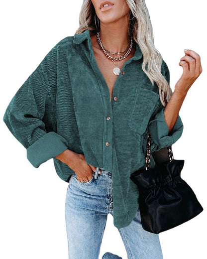 Maria |  Oversized Autumn Blouse