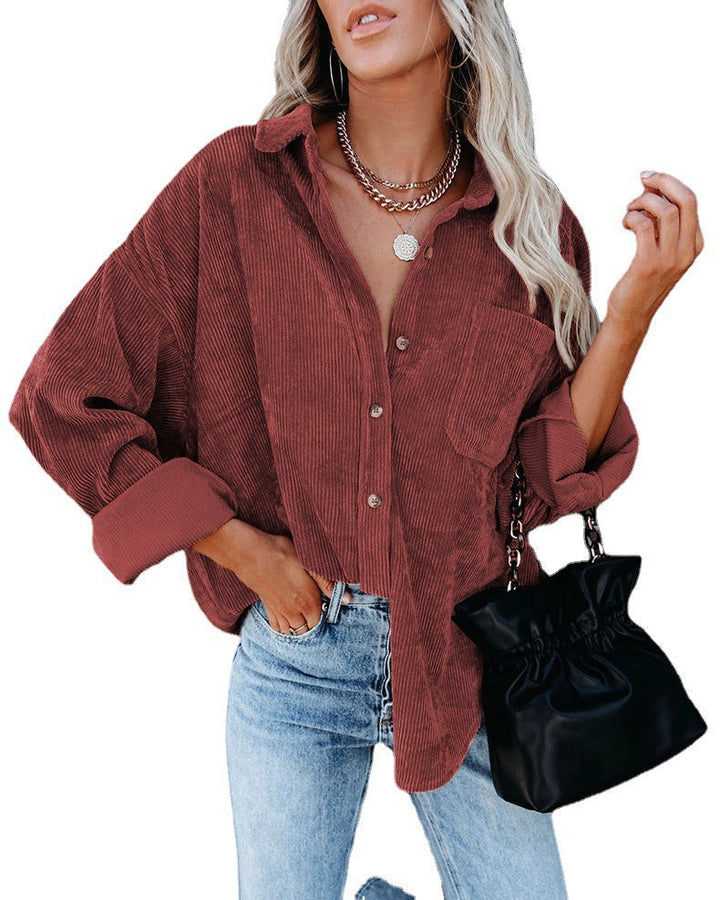 Maria |  Oversized Autumn Blouse