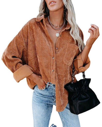 Maria |  Oversized Autumn Blouse