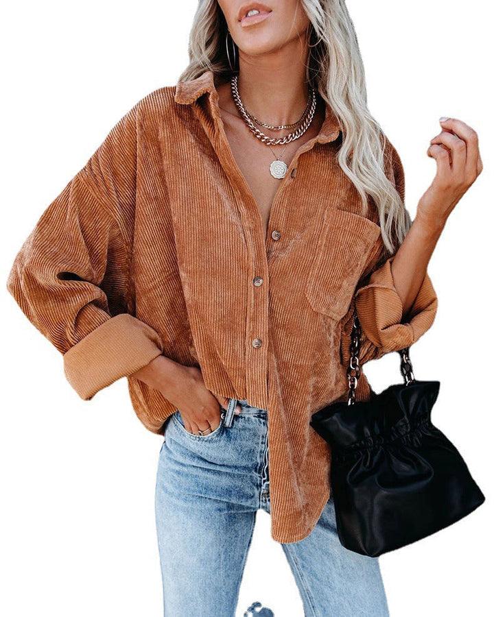 Maria |  Oversized Autumn Blouse