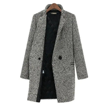 Sybil Elegant Long Wool Coat