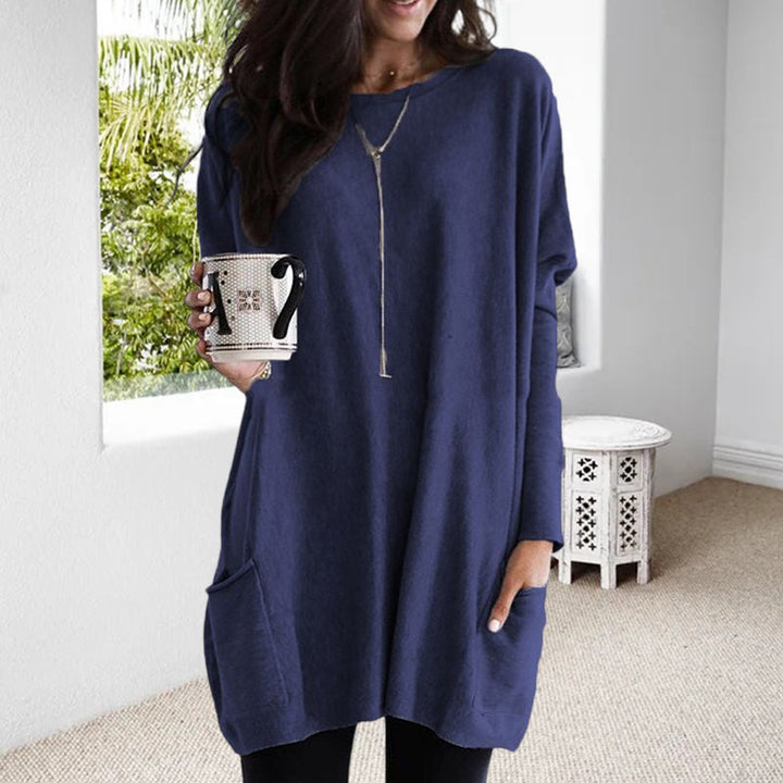 Elise – Relaxed top with pockets