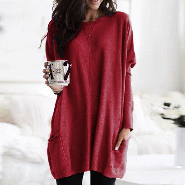 Elise – Relaxed top with pockets