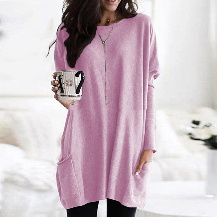 Elise – Relaxed top with pockets