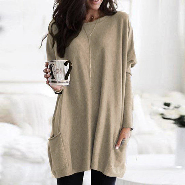 Elise – Relaxed top with pockets