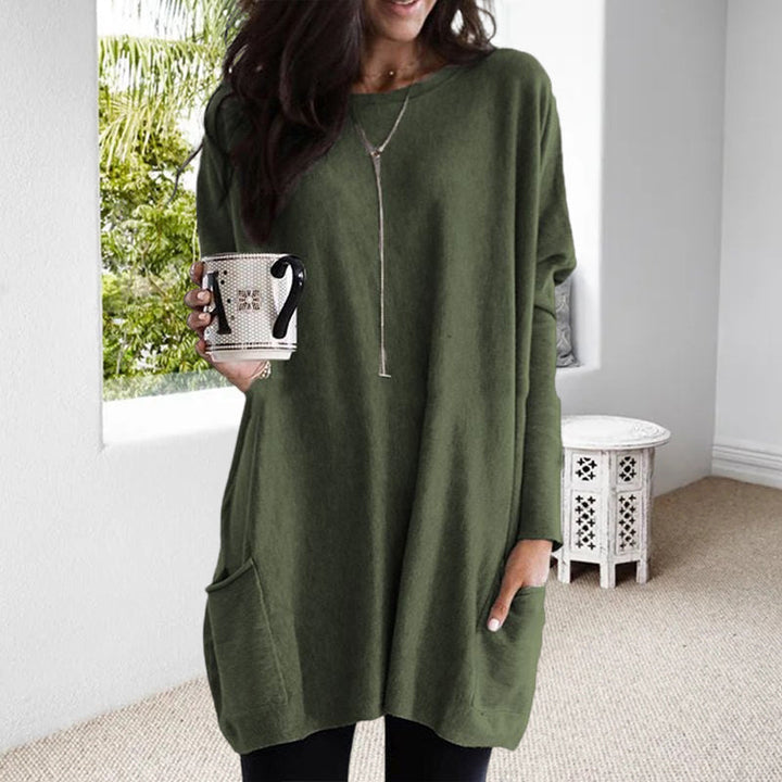 Elise – Relaxed top with pockets