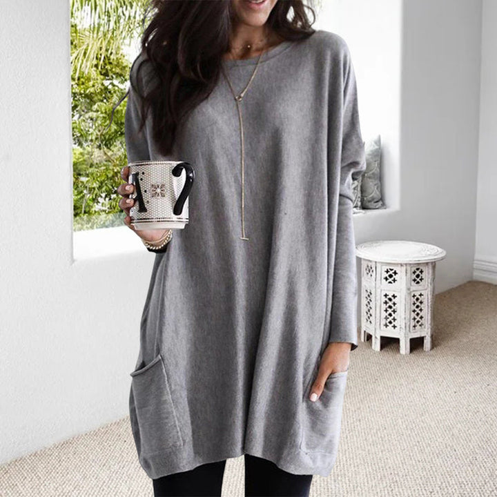 Elise – Relaxed top with pockets