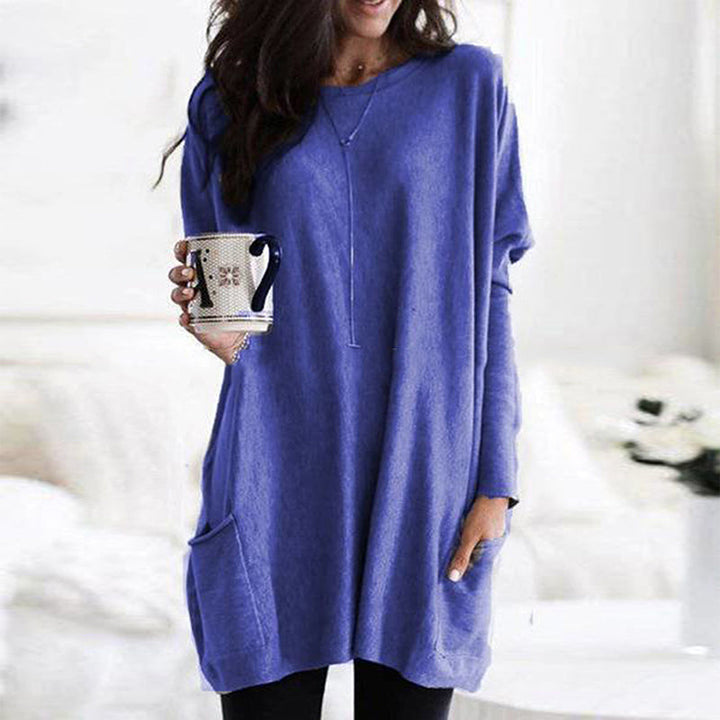 Elise – Relaxed top with pockets