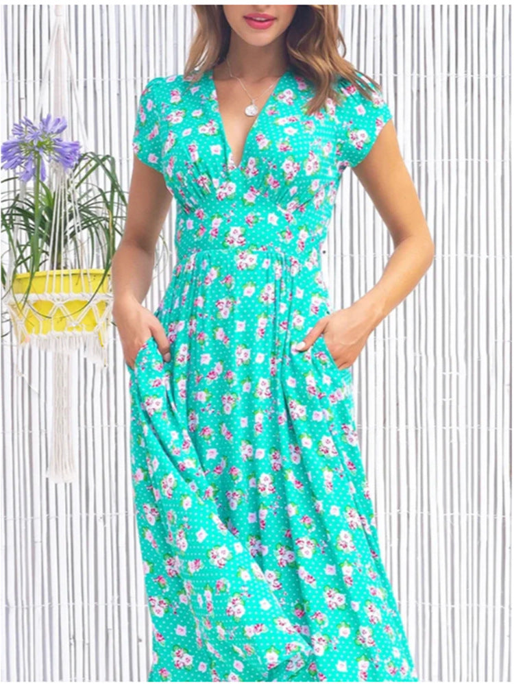 Fienna – Buttoned Midi Dress