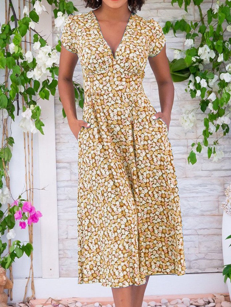 Fienna – Buttoned Midi Dress