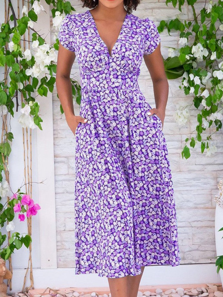Fienna – Buttoned Midi Dress