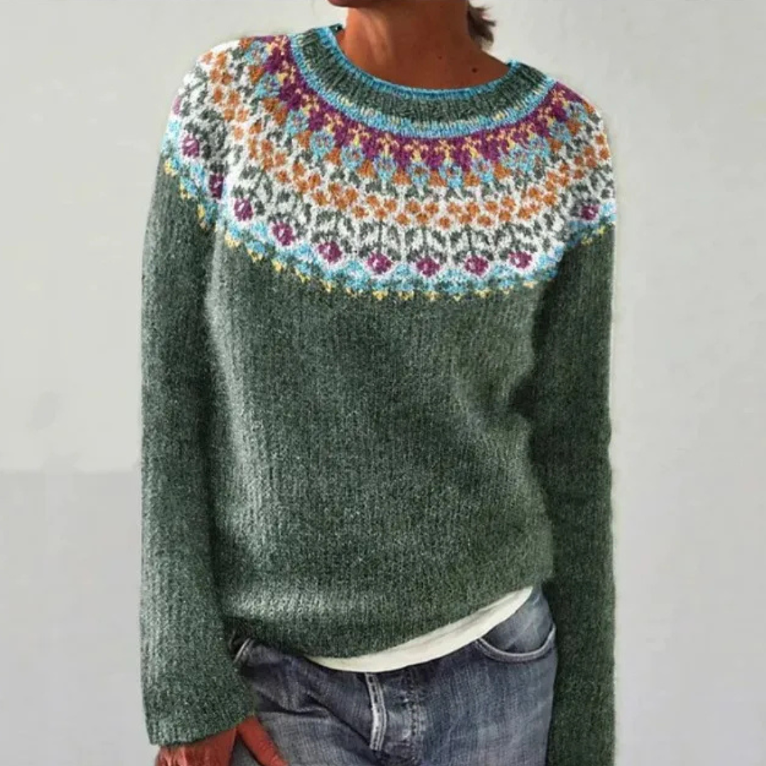 Amelie | Retro Knitted Jumper