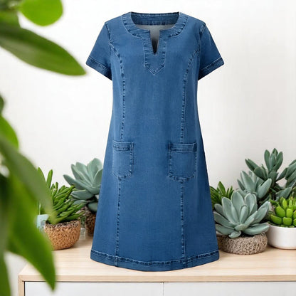 Julia - Soft Denim Dress