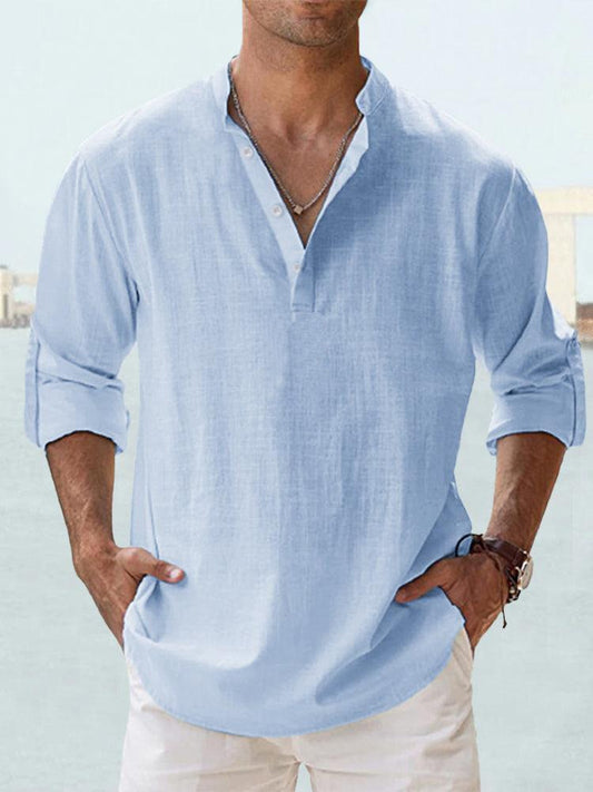 Liam - Casual Linen Overshirt