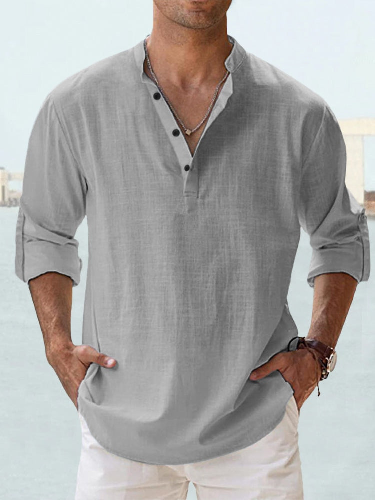 Adam | Breathable Linen Shirt