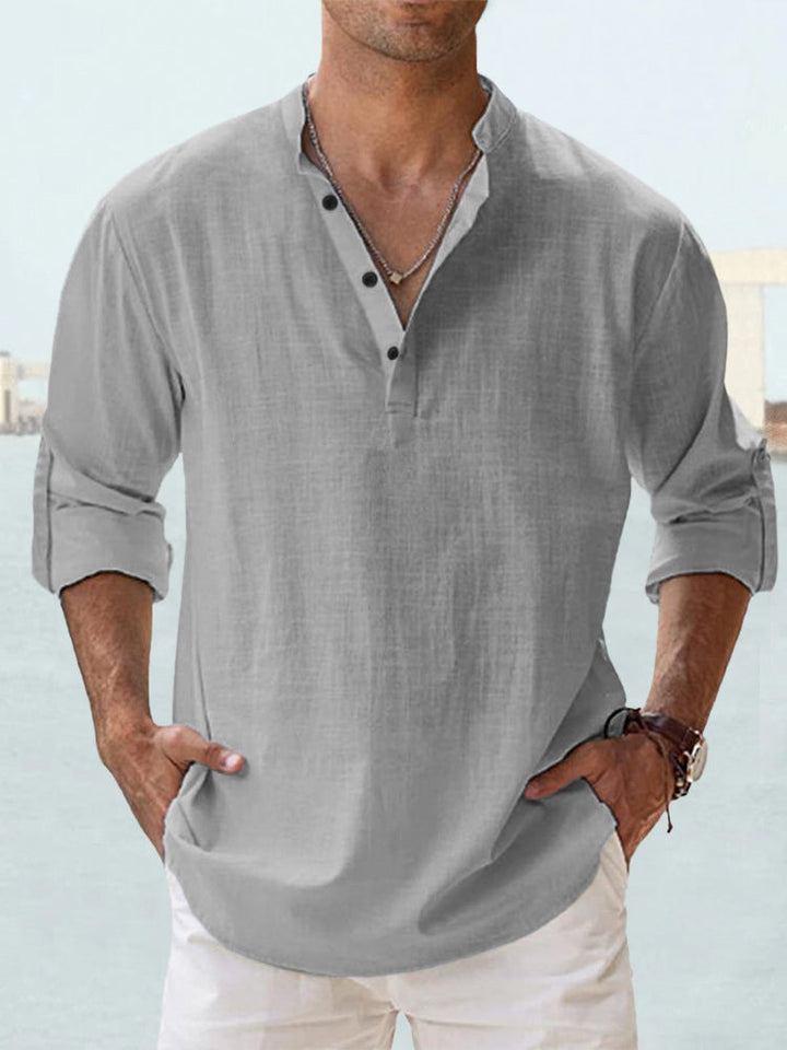 Adam | Breathable Linen Shirt