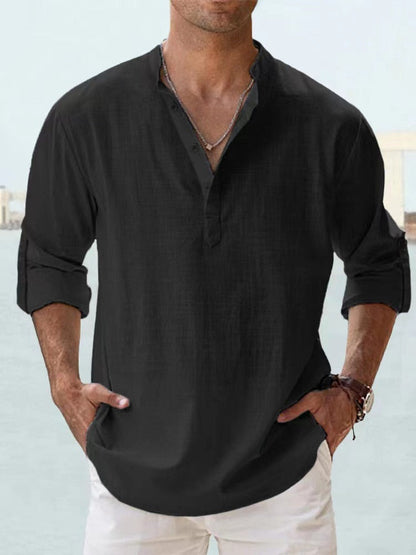 Adam | Breathable Linen Shirt