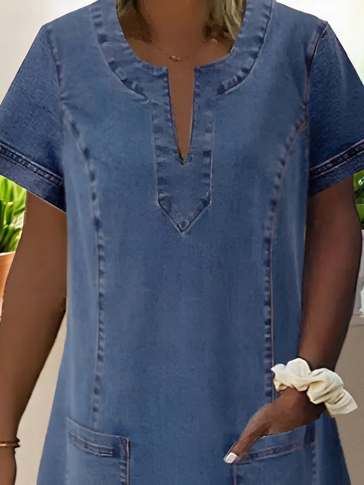 Julia - Soft Denim Dress