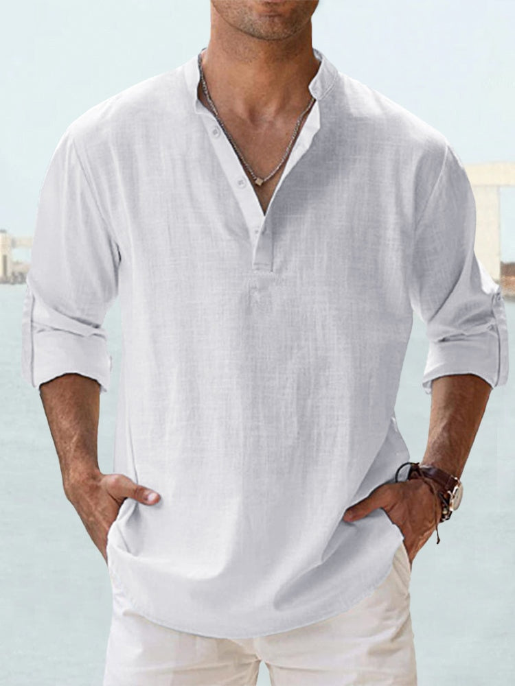 Liam - Casual Linen Overshirt