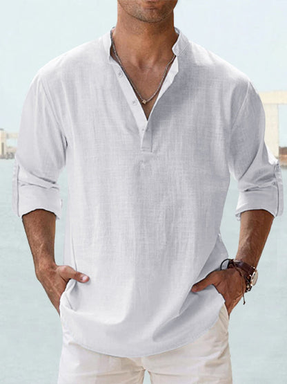 Adam | Breathable Linen Shirt