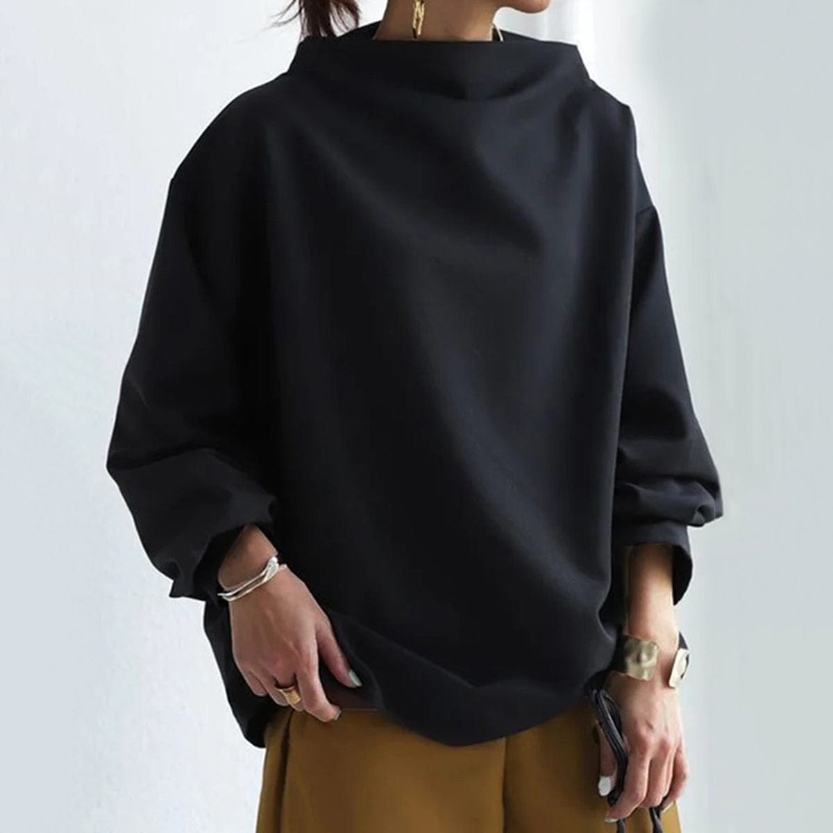 Elly High Neck Sweater