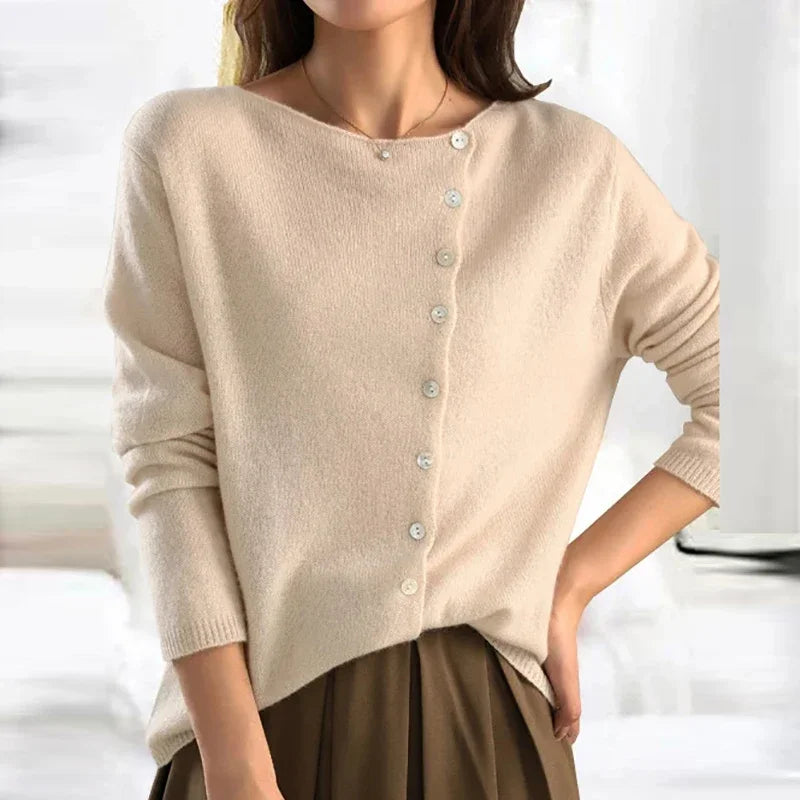 Helena | Knitted Cashmere Cardigan
