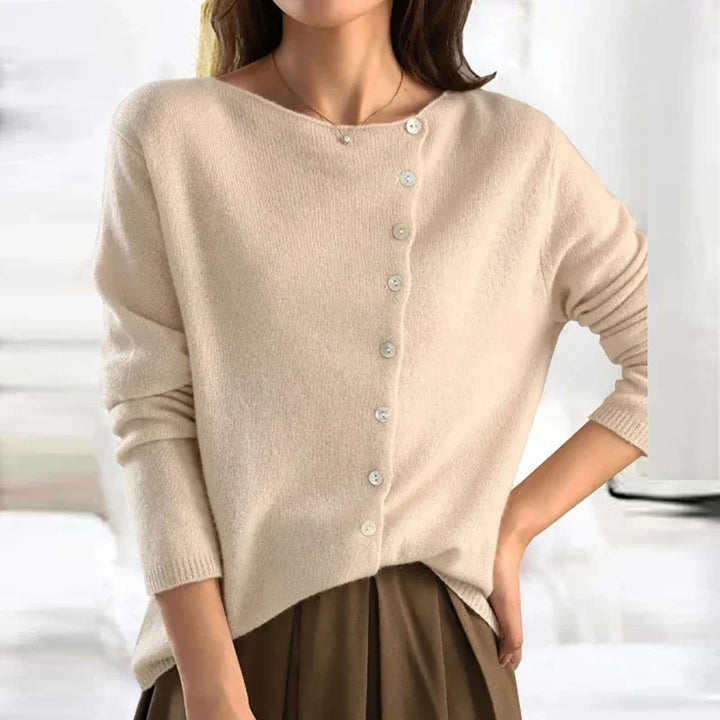 Helena | Knitted Cashmere Cardigan