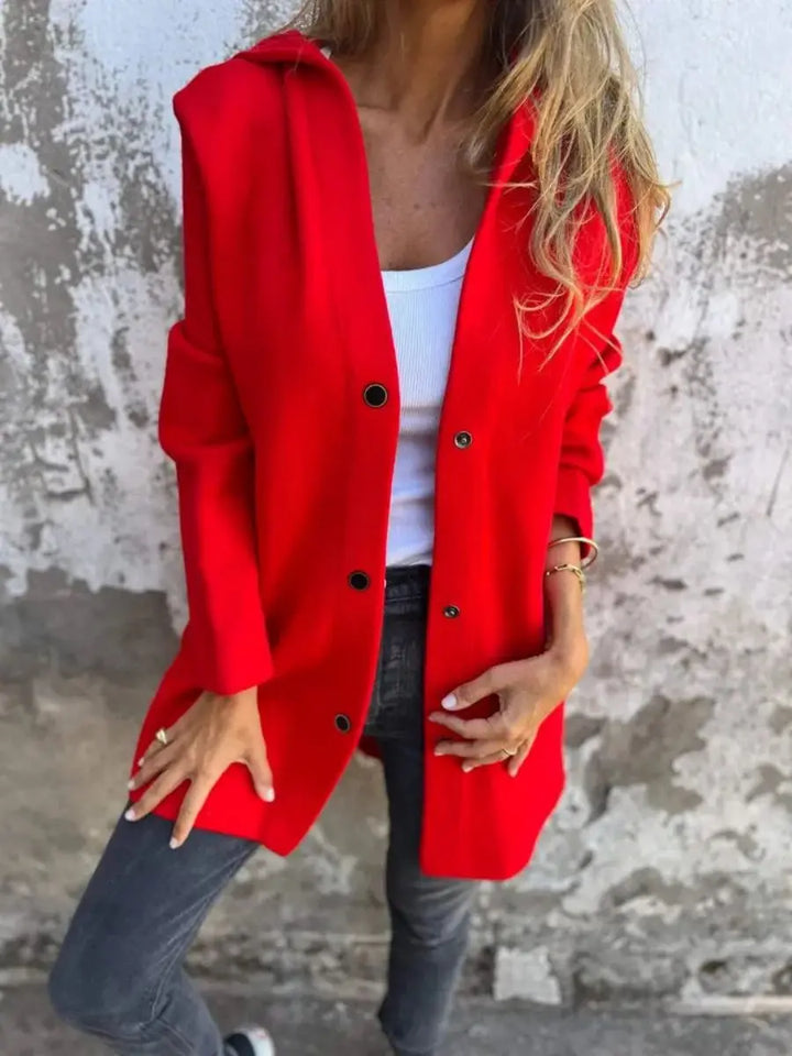 Nikky - Long Sleeve Button Coat