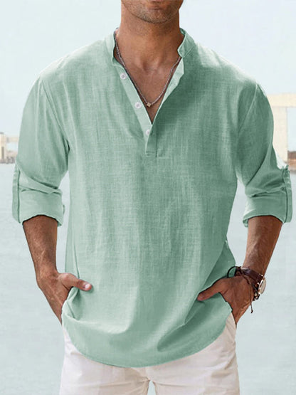 Adam | Breathable Linen Shirt