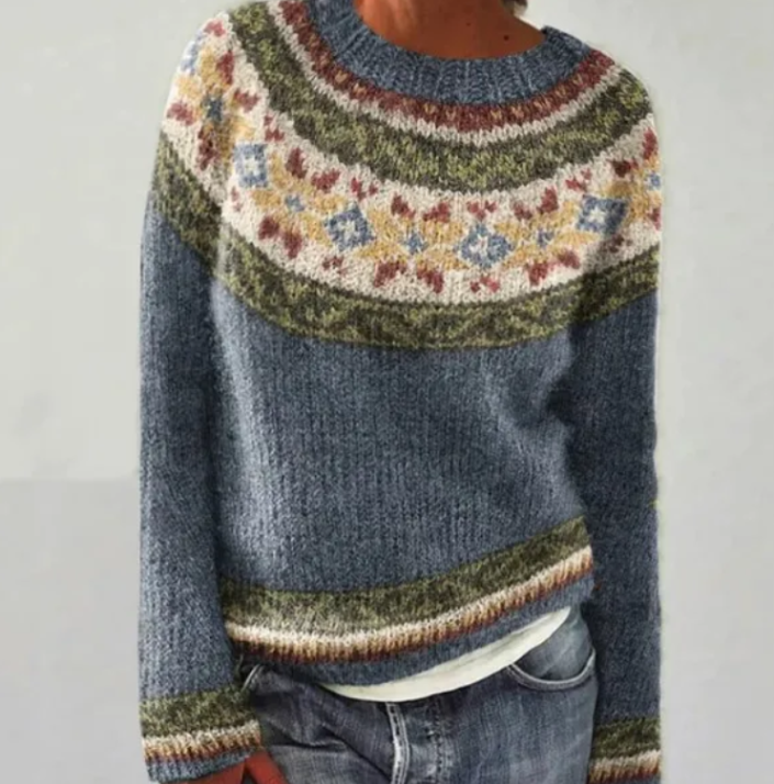 Amelie | Retro Knitted Jumper