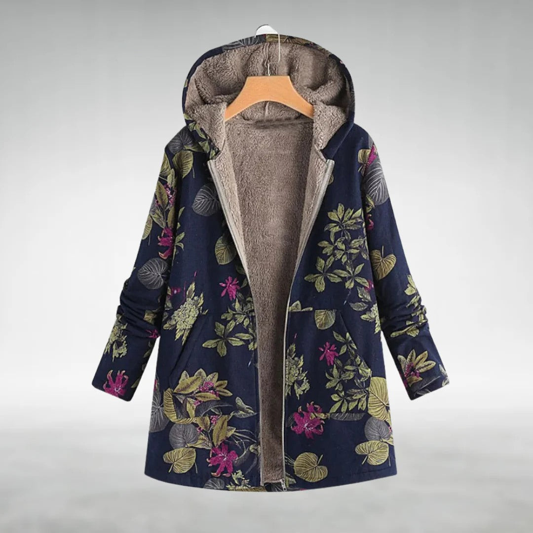 Mira™ - Trendy Floral Fleece Jacket